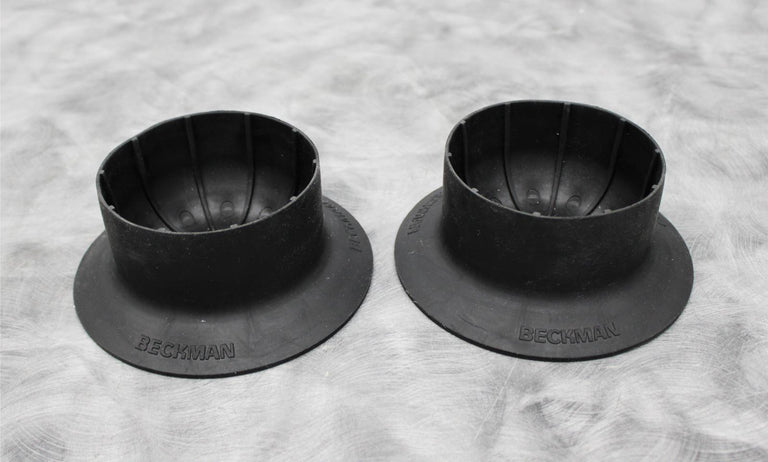 x2 Beckman Coulter Centrifuge Rotor Bucket 500mL Conical Bottle Adapters