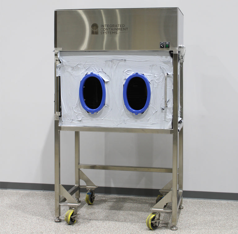 Custom Powder Systems Downflow Booth Glove Box Isolator Passthrough 611313