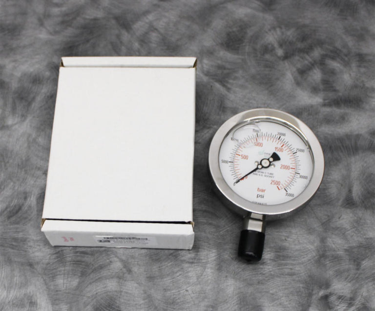 NIB Sanitary High Pressure Gauge for High Pressure Homogenizer of 35,000 psi