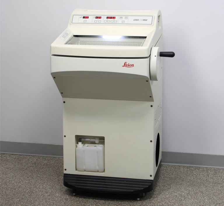 Leica CM1850-3-1 Cryostat Microtome 047131148 and Blade Holder