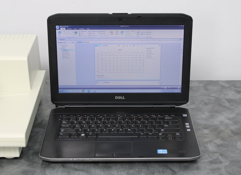 Molecular Devices SpectraMax Gemini EM Microplate Fluorescence Reader and Laptop