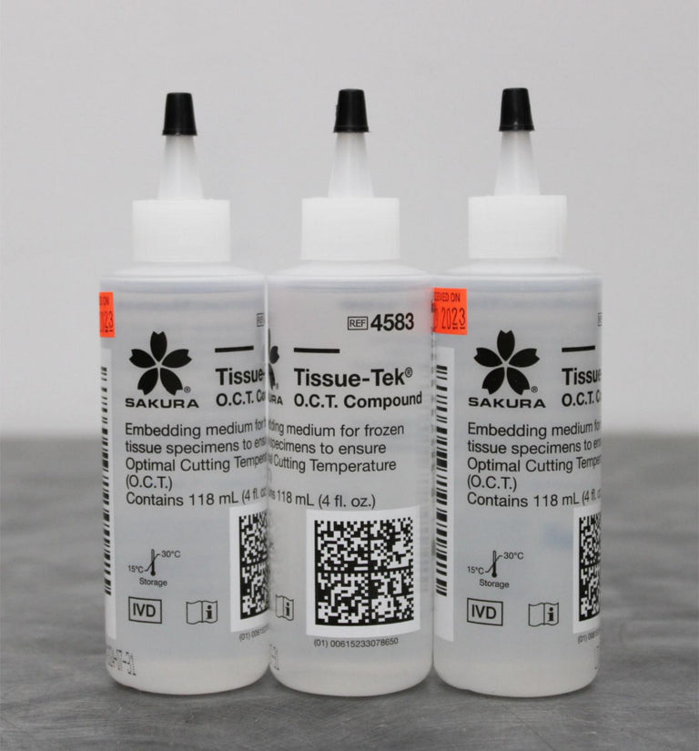 x3 Sakura 4583 Tissue-Tek Cryo Optimal Cutting Temperature Compound