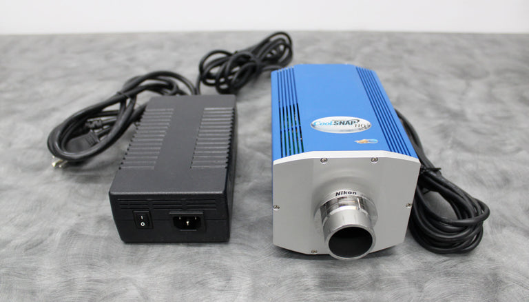 CoolSNAP HQ2 Turbo 1394 Microscope CCD Camera w/ Nikon Lens and Power Supply