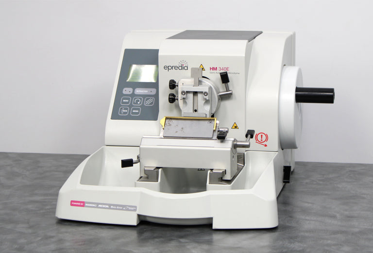 Epredia HM 340E Electronic Rotary Microtome 905190 and Blade Holder