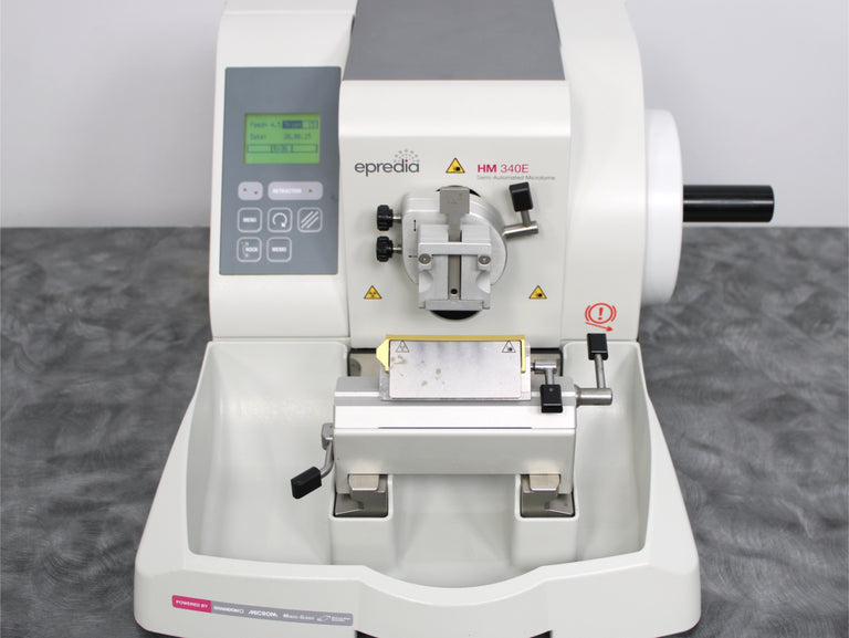 Epredia HM 340E Electronic Rotary Microtome 905190 and Blade Holder