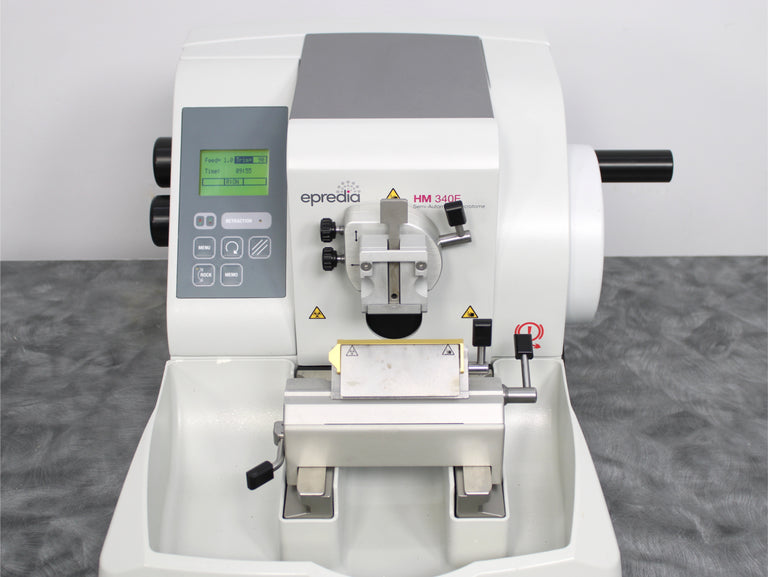 Epredia HM 340E Electronic Rotary Microtome 905190 with Blade Holder