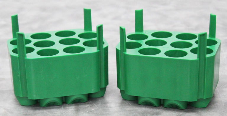 x2 Thermo Scientific 75003674 Centrifuge Rotor Adapters 10x50mL for TX-1000
