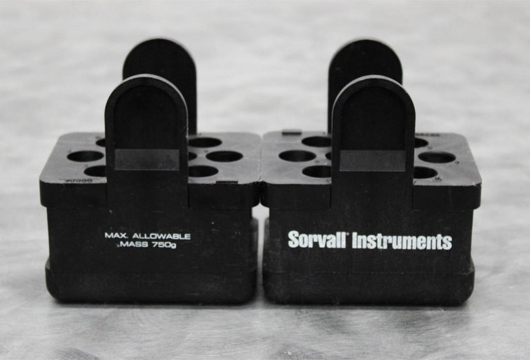 x2 Sorvall 10 x 15mL Centrifuge Swing Bucket Rotor Adapters 00884