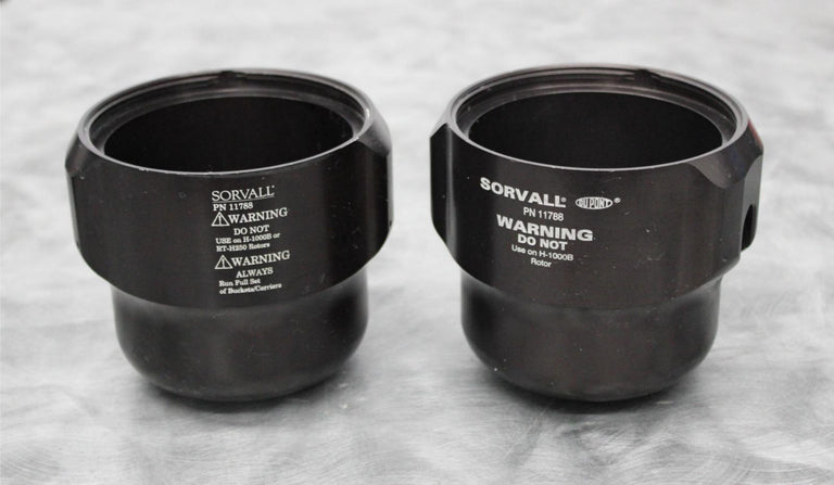 x2 Sorvall/DuPont 11788 Centrifuge Rotor Swing-Buckets 750mL for RT6000B Rotors