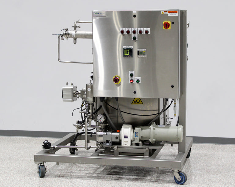 GEA Niro Soavi NS3006H 2-Stage High-Pressure Homogenizer 32 GPH 15000 PSI 3-A