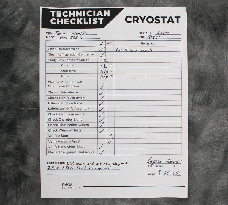 Thermo Scientific Microm HM 525 U Microtome Cryostat 956634 with UVC