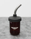 Labconco 7542801 Amber Fast-Freeze Flask 600mL with Cap and SS 45º Adapter