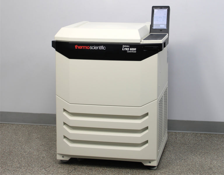 Thermo Sorvall Lynx 6000 Refrigerated Floor Centrifuge with F12-6x500 LEX Rotor