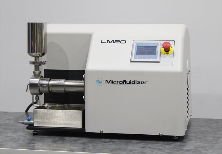 Microfluidics LM20 20K Electric Microfluidizer Processor High Shear Homogenizer