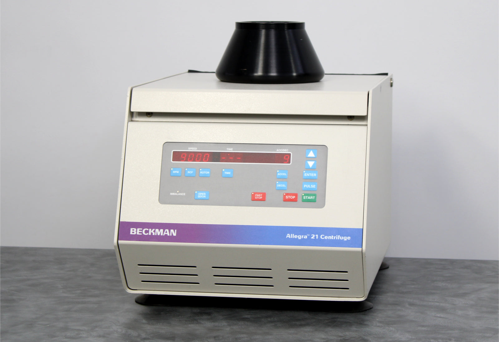 Beckman Allegra 21 Benchtop Centrifuge 367574 with C1015 Rotor