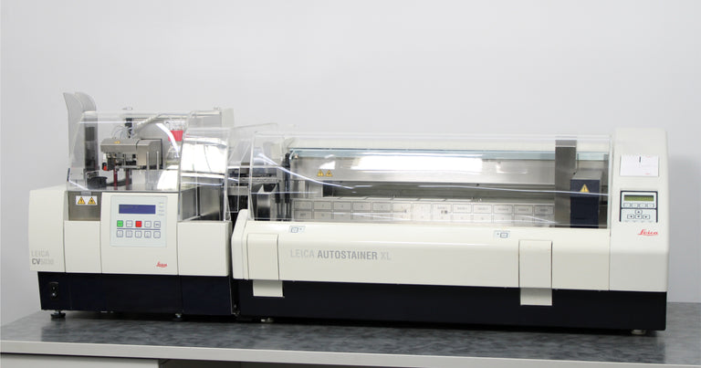 Leica AutoStainer XL ST5010 Automatic Slide Stainer with CV5030 and TS5015