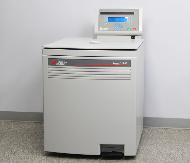 Beckman Coulter Avanti J-HC High-Capacity Floor Centrifuge and JS-4.2 Rotor