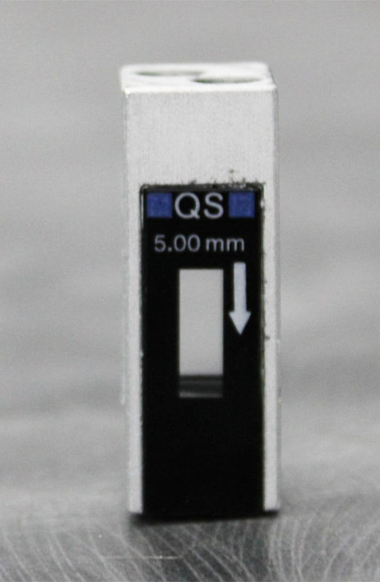 Hellma Absorption Cuvette QS 5mm Quartz Flow-Through Cell