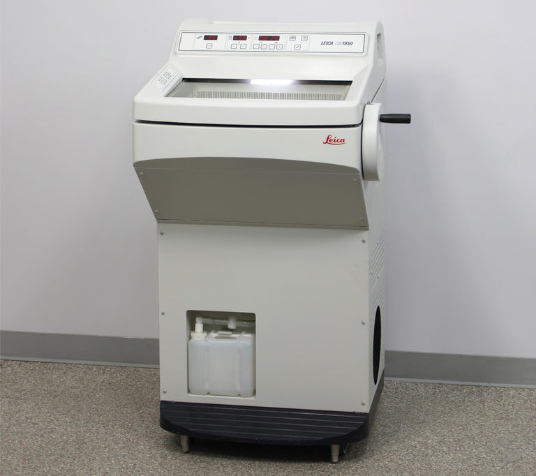 Leica CM1850-3-1 Cryostat Microtome 047131148 with Knife Holder