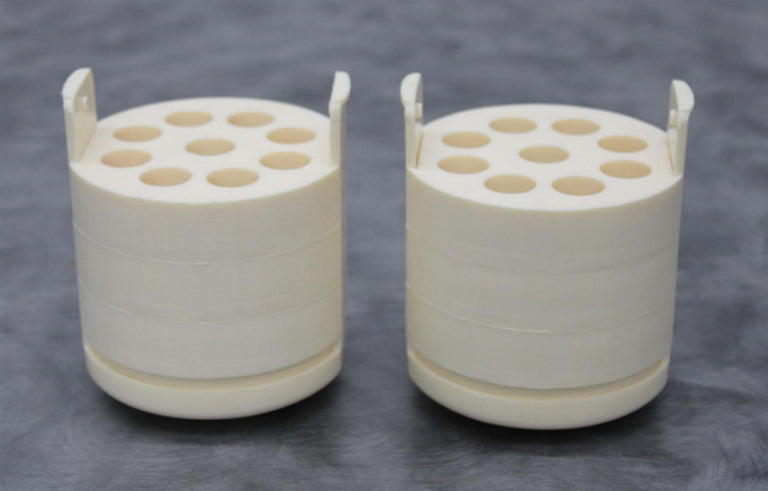 x2 Jouan Centrifuge Swing Bucket Rotor 11174162 Tube Adapters 9x15mL