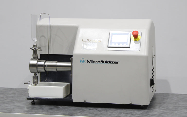 Microfluidics LM20 20K Microfluidizer Processor High Shear Fluid Homogenizer