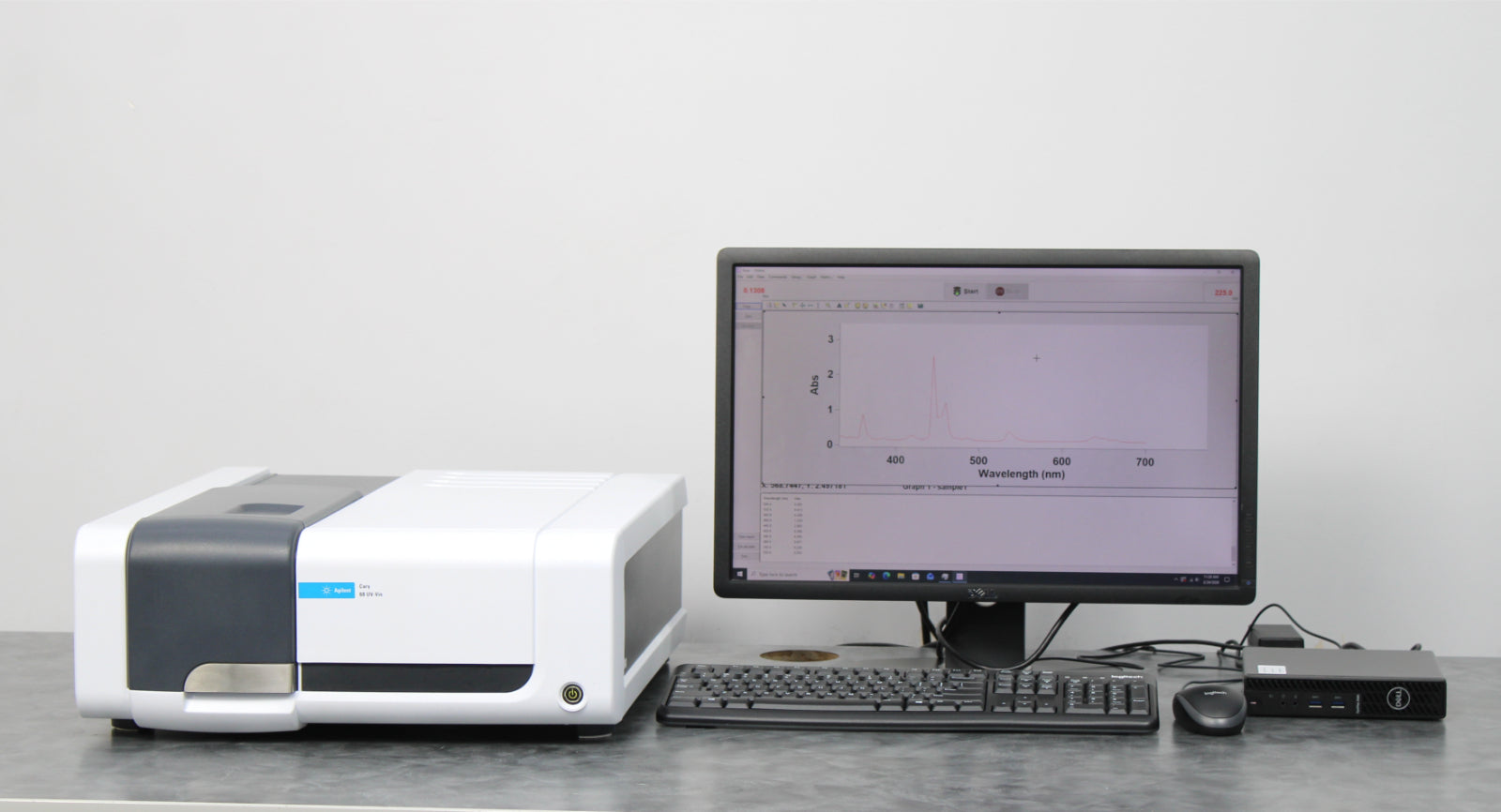 ゆめページ Agilent Technologies Cary 60 UV-Vis Spectrophotometer & Cuvette Holder