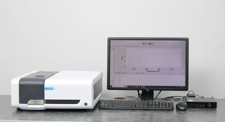Agilent Technologies Cary 60 G6860A UV-Vis Spectrophotometer and Cuvette Holder
