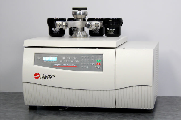Beckman Coulter Allegra X-15R Refrigerated Benchtop Centrifuge and SX4750A Rotor