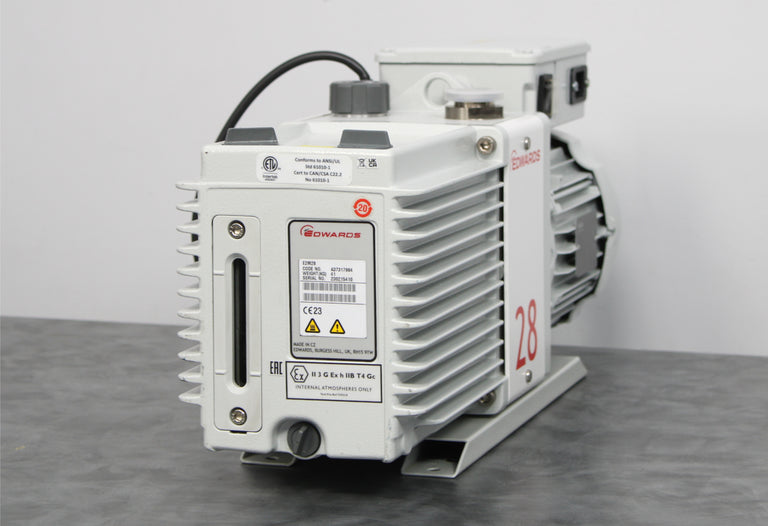 Edwards E2M28 Two-Stage Rotary Vane Vacuum Pump A37317984