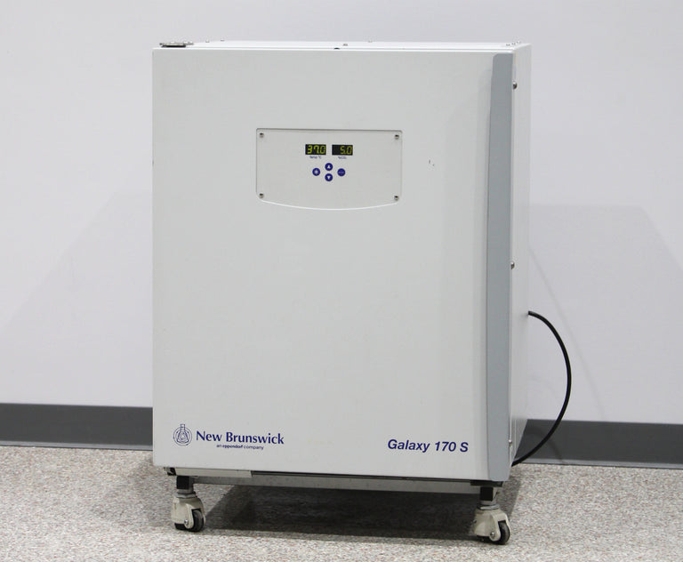 New Brunswick Galaxy 170S Stainless Steel CO2 Incubator CO170S-120-1000 and Cart
