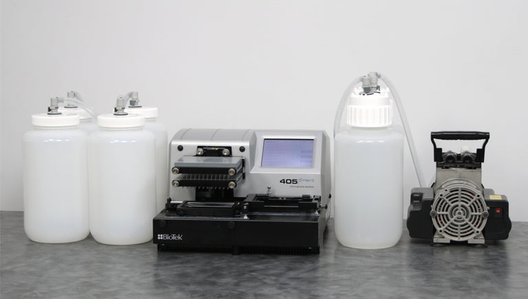 BioTek 405 Select Microplate Washer 405TSUVS 96-Well Manifold with Pump