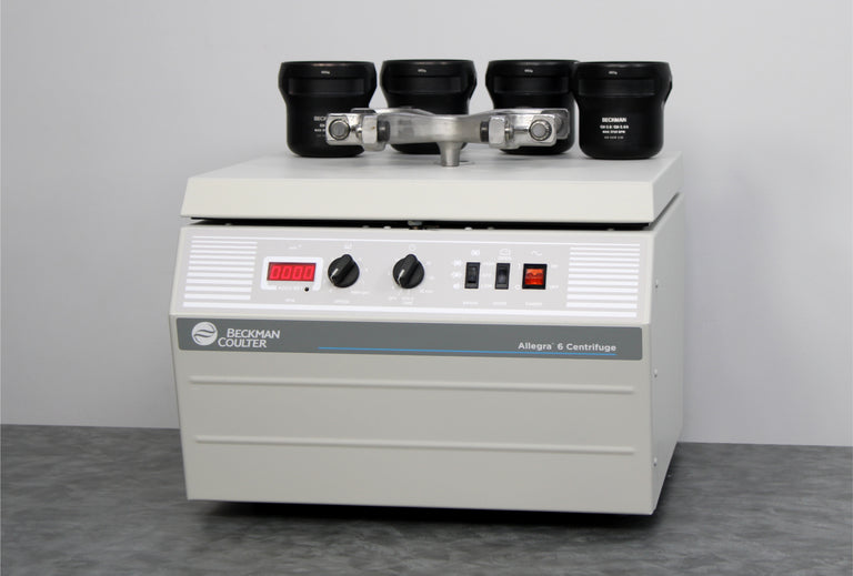 Beckman Coulter Allegra 6 Benchtop Centrifuge and GH-3.8 Rotor