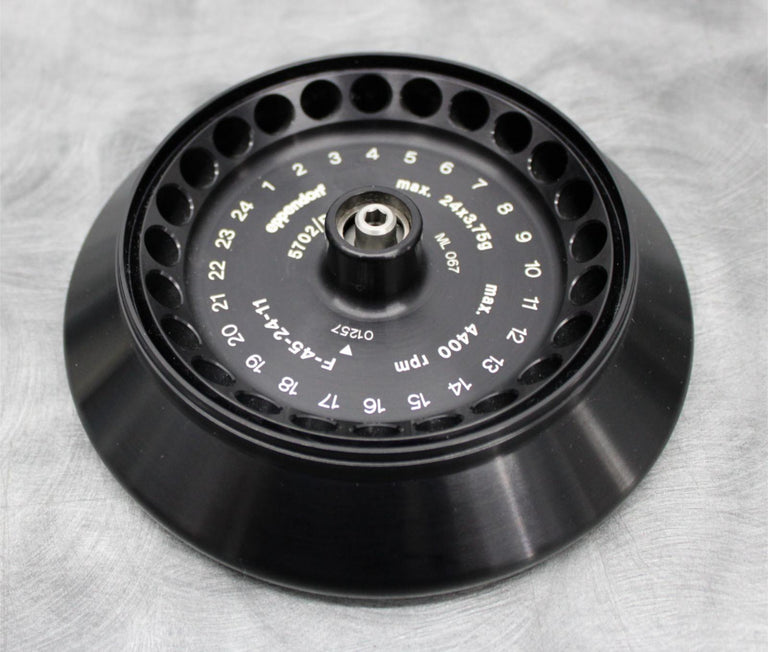 Eppendorf F-45-24-11 Centrifuge Fixed-Angle Rotor No Lid 24x1.5-2mL 4400RPM