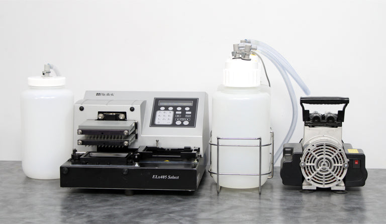 BioTek ELx405 Select ELX405US Microplate Washer with Pump and Bottles