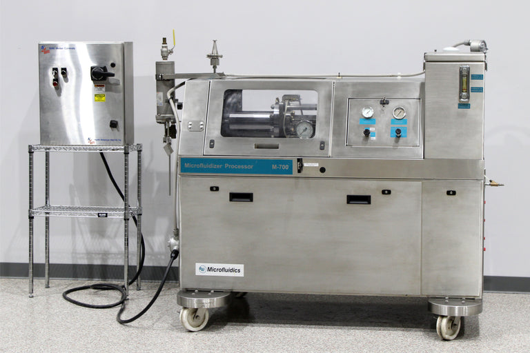 Microfluidics M700 Microfluidizer Processor 7115-10 Production Scale Homogenizer