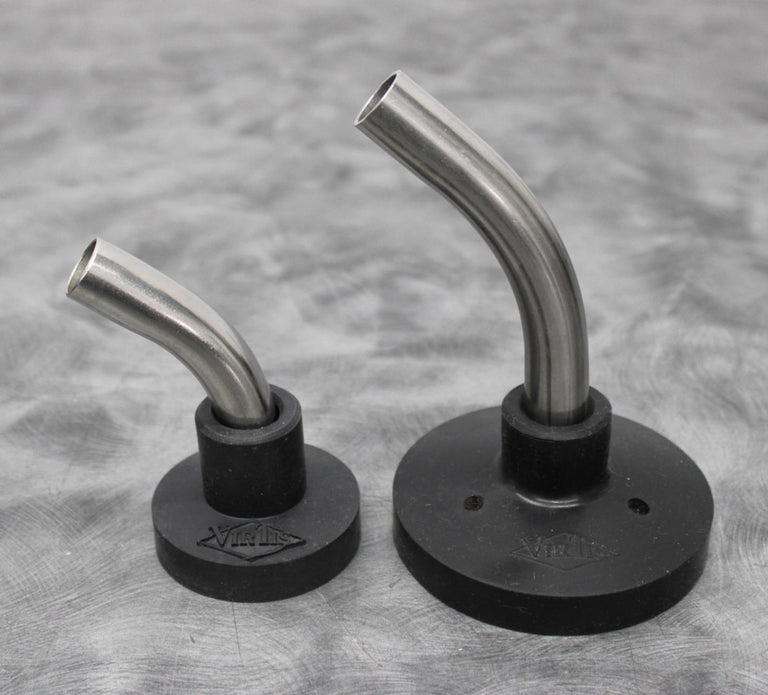 x2 VirTis Fast Freeze Snap-On Lids 1 Small f/ 40-150mL & 1 Wide Mouth 600-2000mL