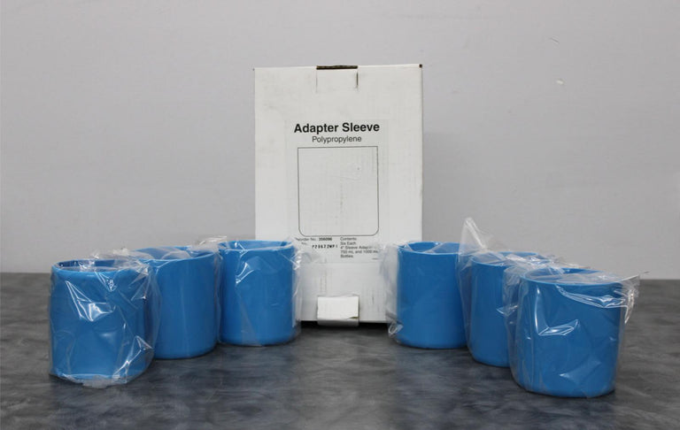 x6 Beckman Coulter 356096 Polypropylene Bottle Adapter Sleeves f/ 750/1000mL NEW