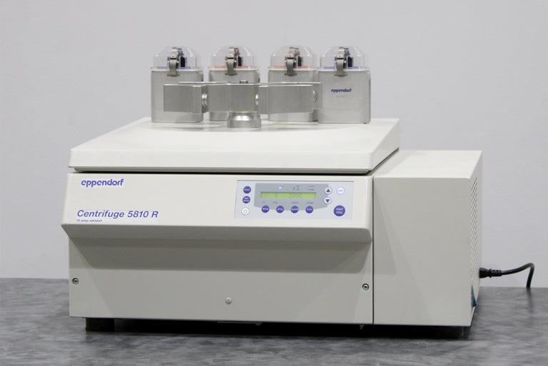 Eppendorf 5810R Refrigerated Benchtop Centrifuge 5811F and A-4-62 Rotor