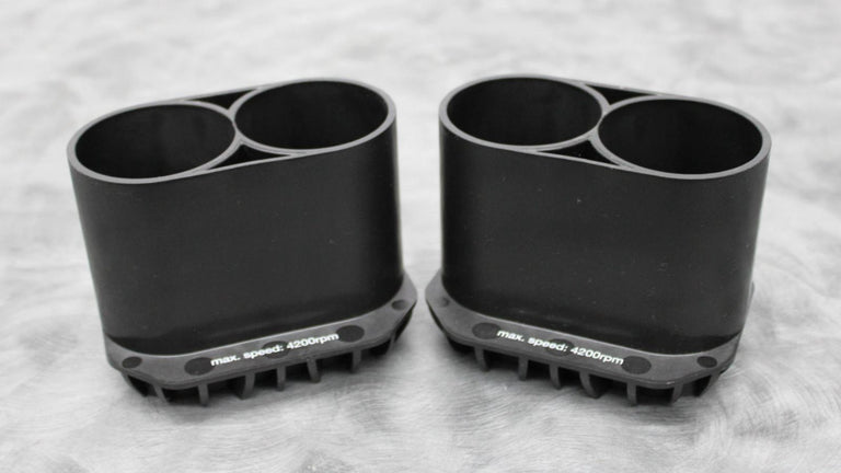 x2 Thermo Scientific 75007305 Rotor Adapters 2 x 250mL w/ Bottle Cups f/ TX-1000