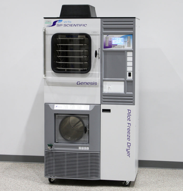SP Scientific VirTis 25L Genesis EL-85 Stoppering Freeze Dryer Pilot Lyophilizer
