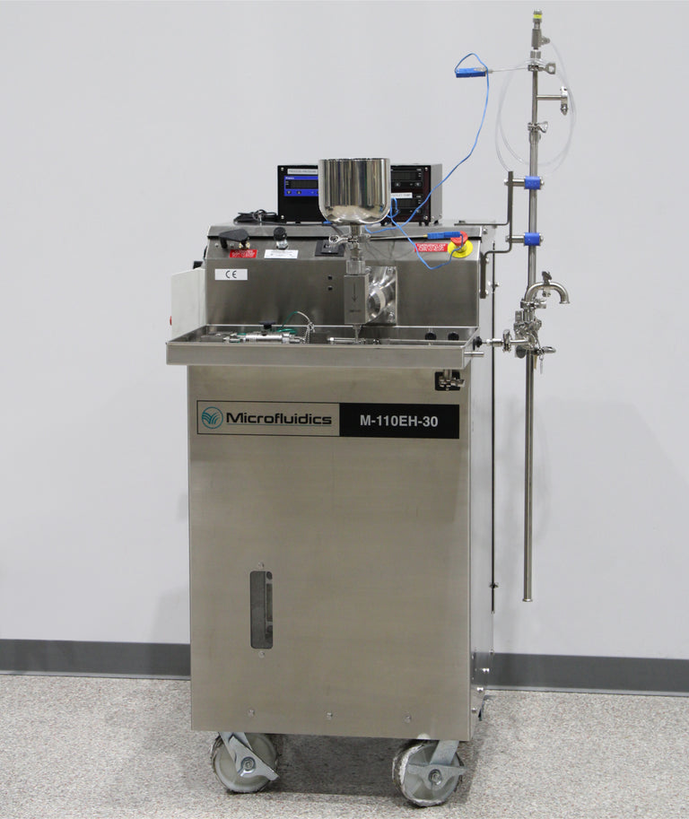 Microfluidics M-110EH-30 Microfluidizer Processor Pilot Scale Homogenizer 230V