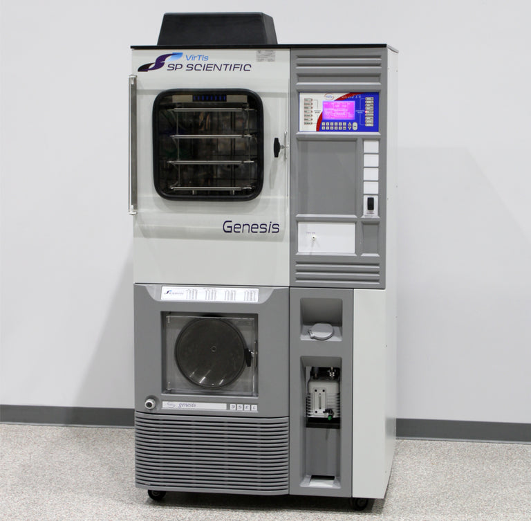 SP Scientific VirTis 35L Genesis EL-85 Pilot Lyophilizer Stoppering Freeze Dryer