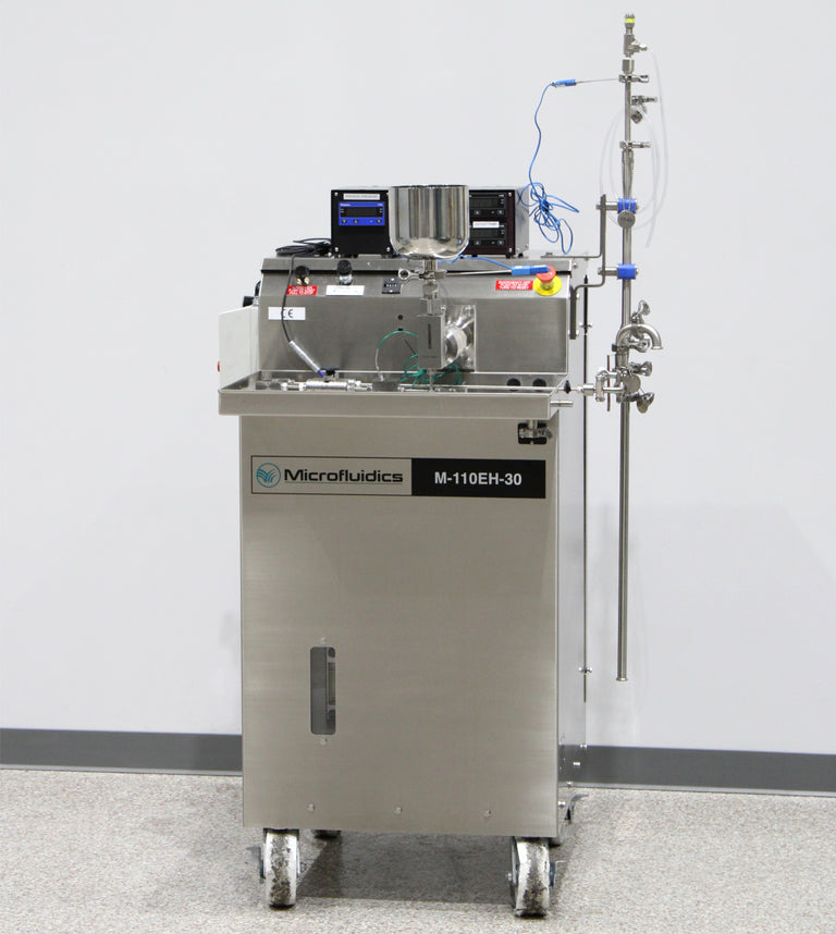 Microfluidics M-110EH-30 Microfluidizer Processor Homogenizer Pilot Scale 230V
