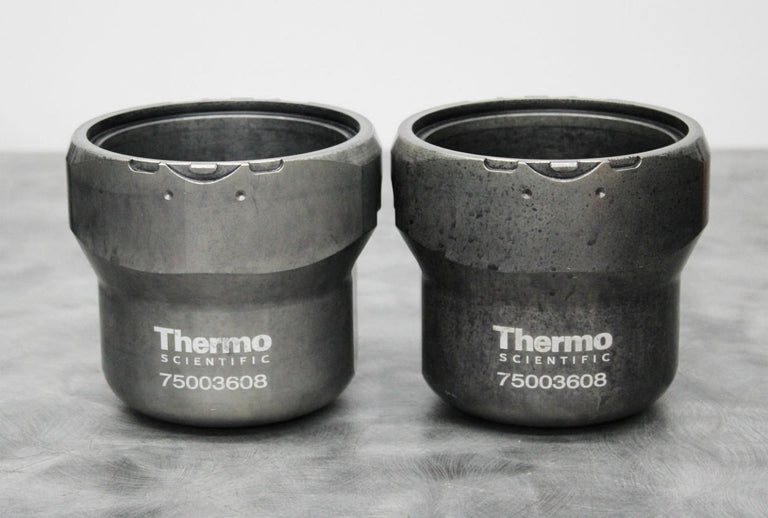 x2 Thermo Scientific Centrifuge Rotor Buckets 750mL Autoclavable 75003608