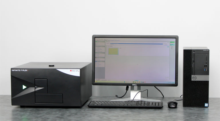 Tecan Infinite F Plex 200 Pro Multi-Mode Microplate Reader 30050303 and Computer