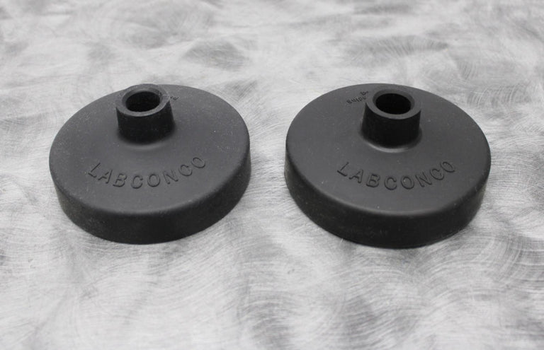 x2 Labconco Fast-Freeze Freeze Dryer Wide Mouth Flask Caps 75444