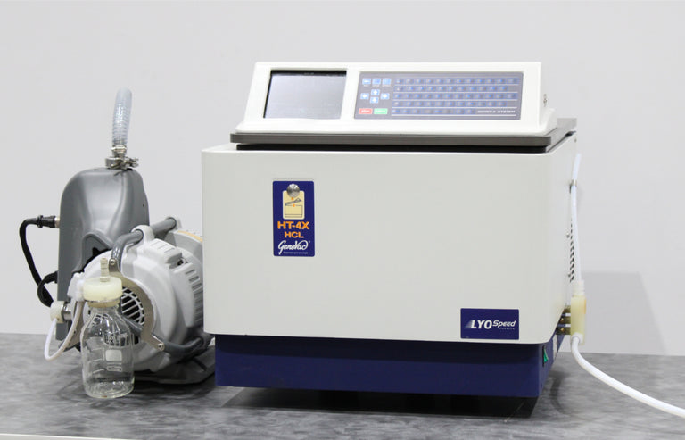 GeneVac HT-4X Centrifugal Vacuum Evaporator 208V with Edwards XDS5 Scroll Pump