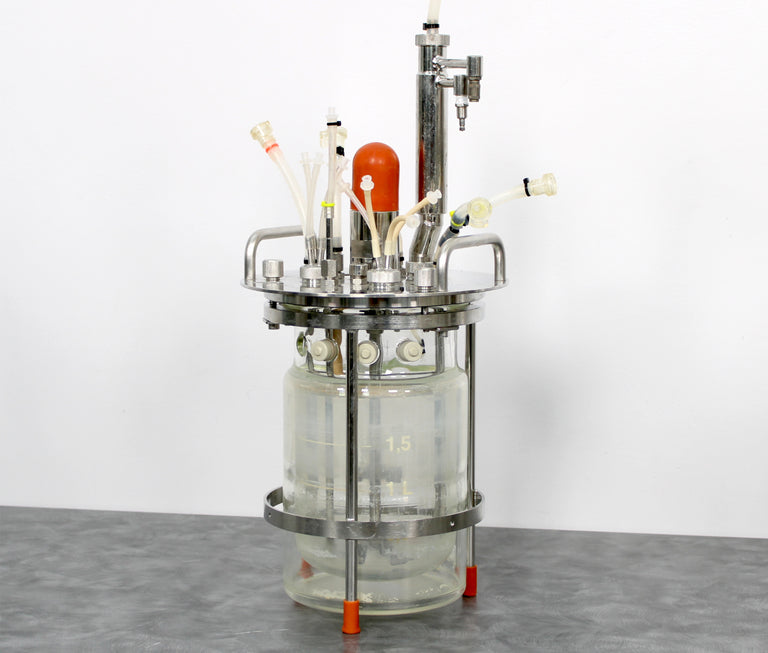 Sartorius Biostat B Plus 2L Bioreactor Vessel Assembly Univessel Glass 2 Liter