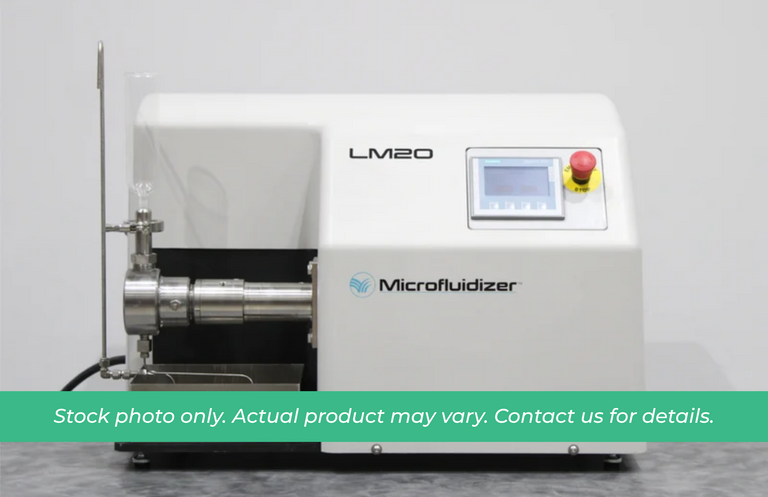 Microfluidics LM20 Electric Microfluidizer Processor High-Shear Homogenizer