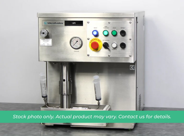 Microfluidics LV1-UL Low Volume Microfluidizer Processor Electric Homogenizer